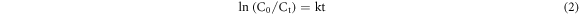 Equation (2)