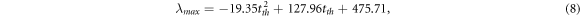 Equation (8)