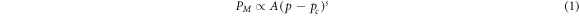 Equation (1)