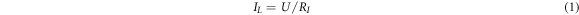 Equation (1)