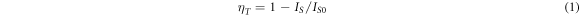 Equation (1)