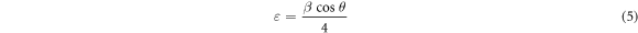 Equation (5)