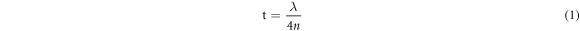 Equation (1)