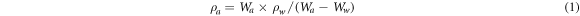 Equation (1)