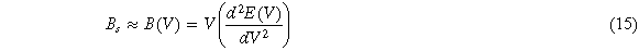 Equation (15)