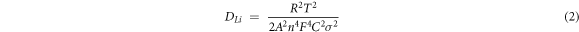 Equation (2)