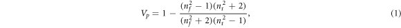 Equation (1)