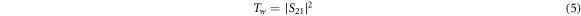 Equation (5)