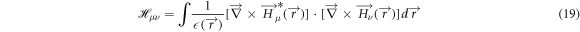 Equation (19)