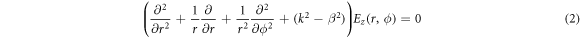 Equation (2)