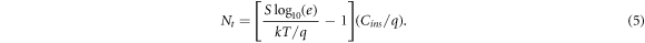 Equation (5)