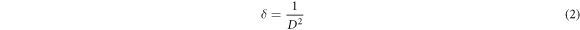 Equation (2)