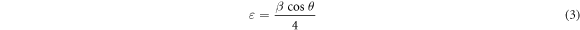 Equation (3)
