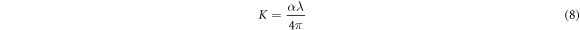Equation (8)