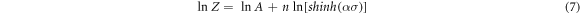 Equation (7)