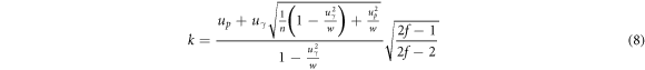 Equation (8)