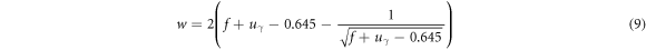 Equation (9)
