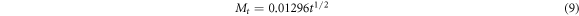 Equation (9)