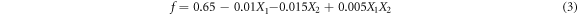Equation (3)