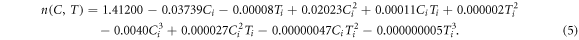 Equation (5)