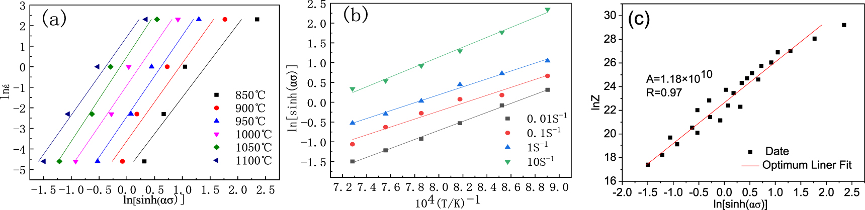 Hot deformation behavior and microstructural evolution of 2205 duplex ...