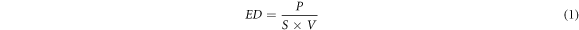 Equation (1)