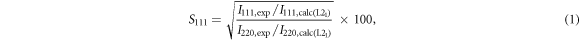 Equation (1)