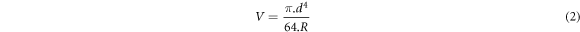 Equation (2)