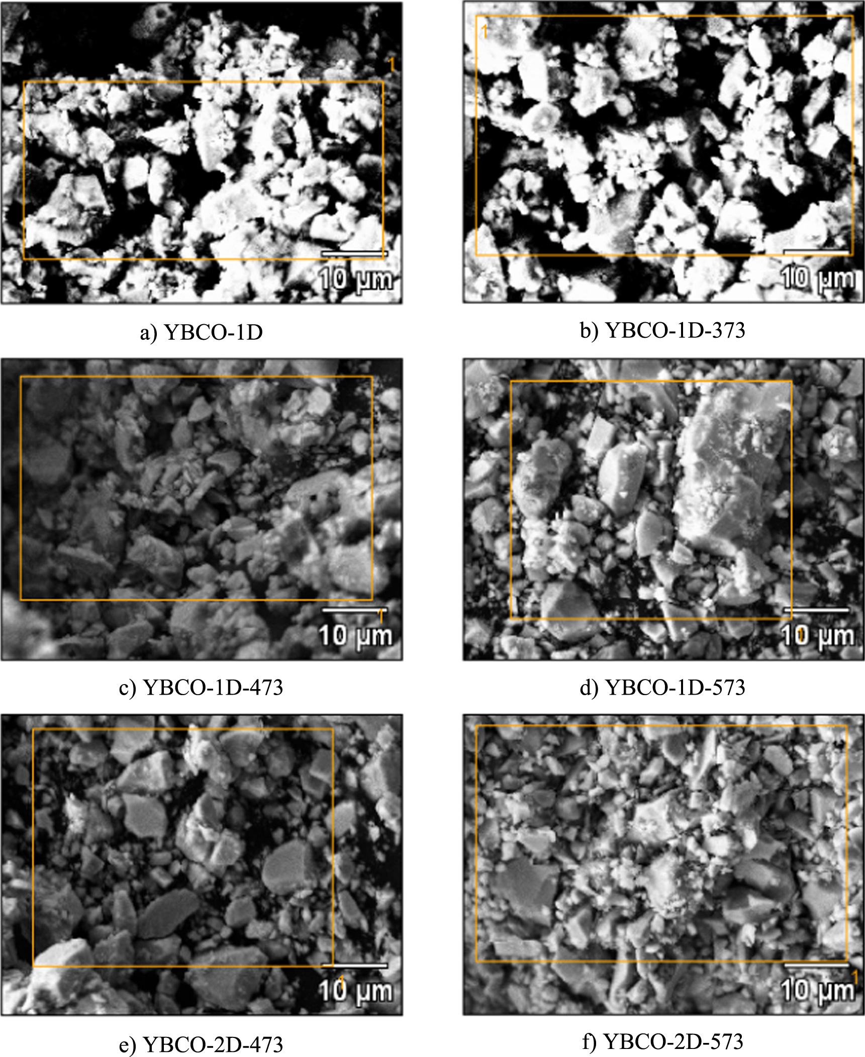 Structural and morphological characterization of YBa2Cu3O7-x