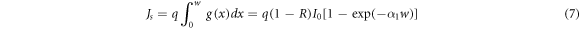 Equation (7)