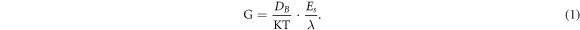 Equation (1)