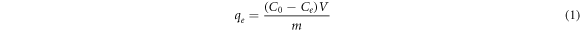 Equation (1)