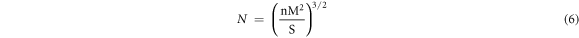 Equation (6)