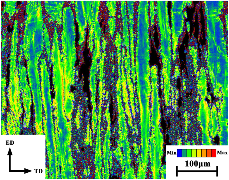 Effect of annealing temperature and time on recrystallization behavior ...