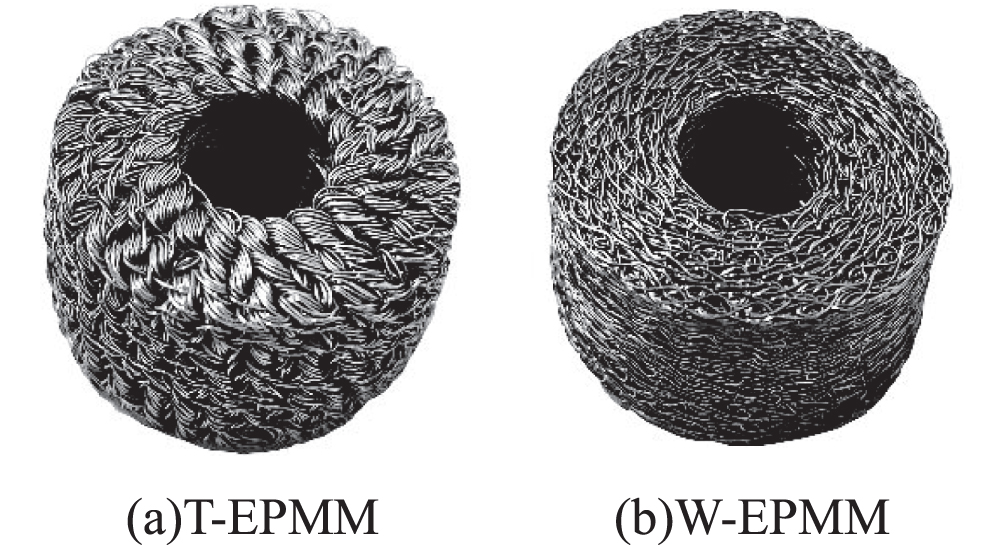 Compressive mechanical behavior and model of composite elastic-porous ...