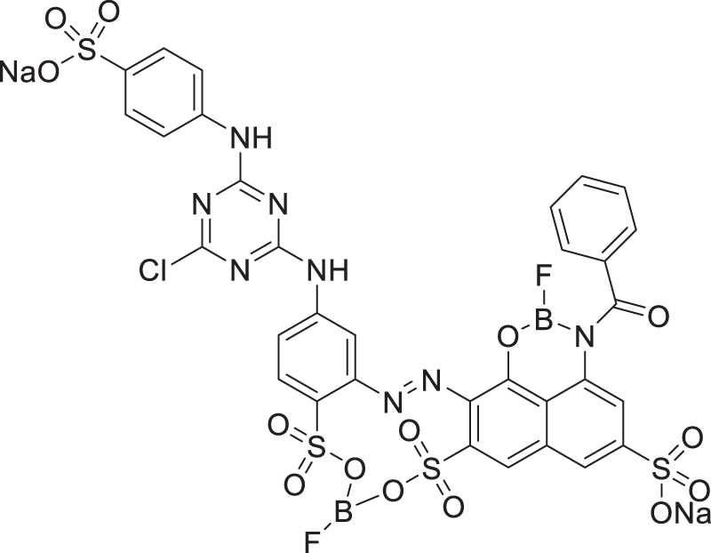 Adsorption performance of reactive red 2BF onto magnetic Zn0