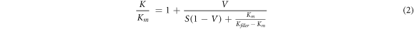 Equation (2)