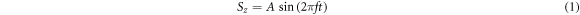 Equation (1)