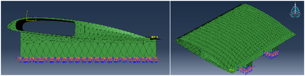 Simulation analysis of deformation spring-back of free-form surface ...