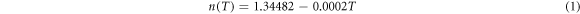 Equation (1)
