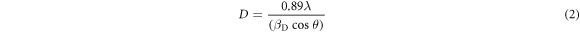 Equation (2)