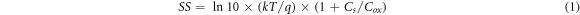 Equation (1)
