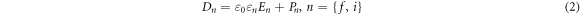 Equation (2)