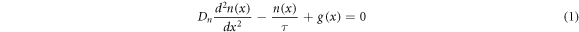 Equation (1)