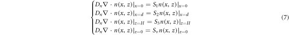 Equation (7)