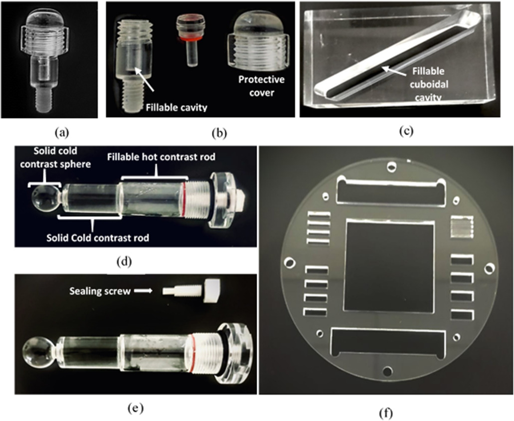 Development of a versatile image quality test phantom for single photon ...