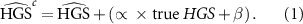Equation (1)