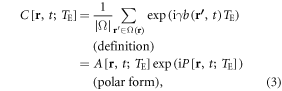 Equation (3)