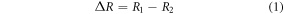 Equation (1)