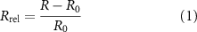 Equation (1)